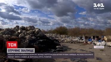 Новости Украины: в Запорожской области обнаружили огромную свалку смертельно опасных веществ