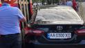 У Києві Toyota влетіла у трамвай