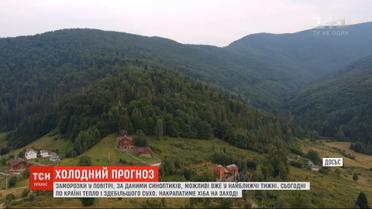 Заморозки в воздухе возможны уже в ближайшие недели - синоптики