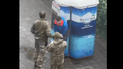 Скриншот с видео драки