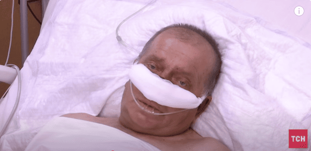 Чоловік, який вижив після удару КАБа / © ТСН