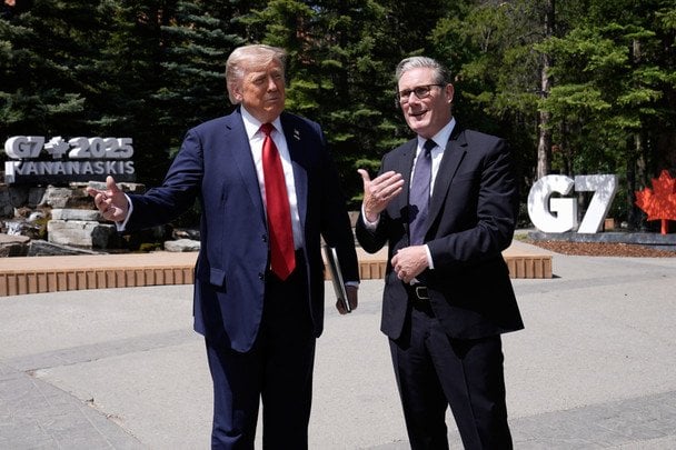 Дональд Трамп и Кит Стармер  / © Associated Press