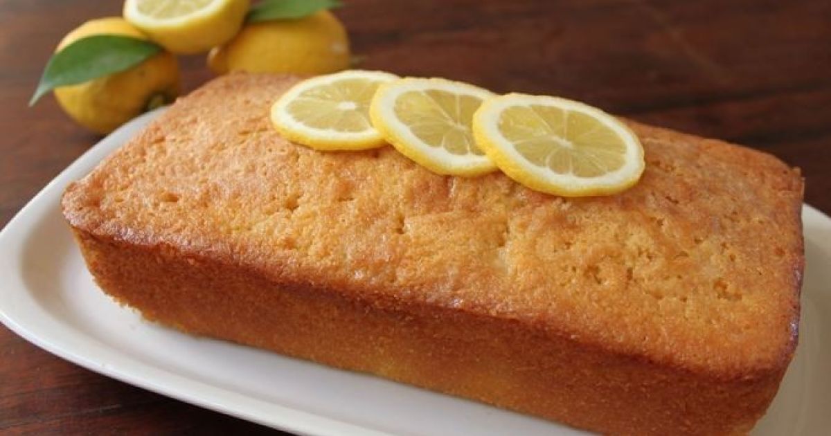 Лимонный кекс