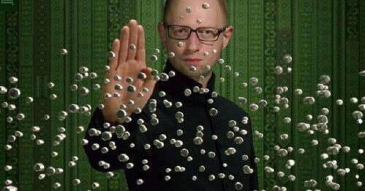 Фотожаба на Яценюка в Чечне / © соцмережі