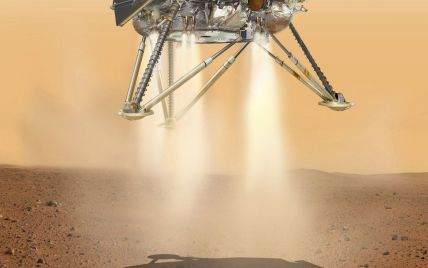 Аппарат InSight "запорол" первое фото на Марсе после успешного приземления