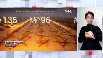 Оновлені дані щодо втрат російських загарбників від Генштабу України (жестовою мовою)