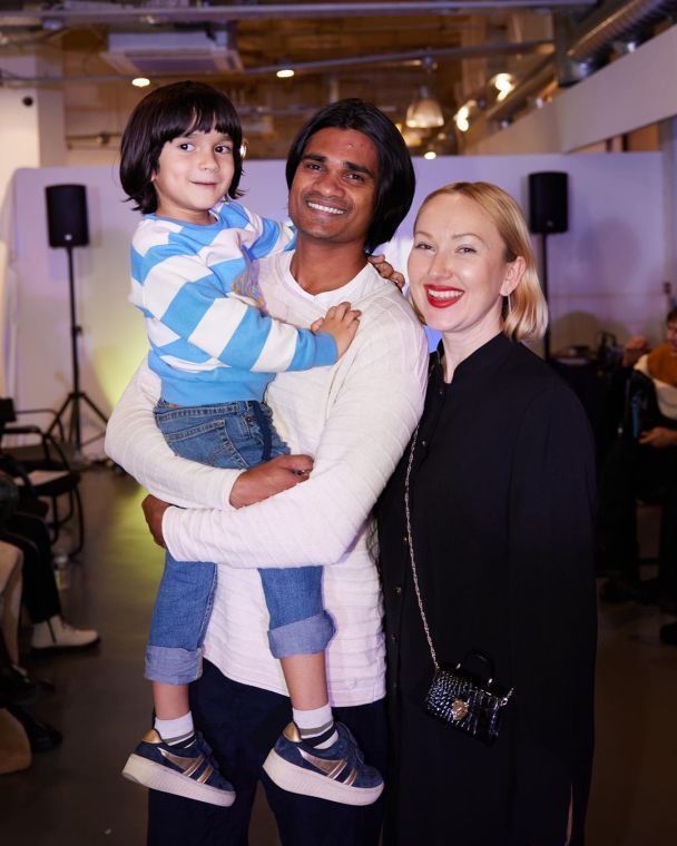 Ксения Бугримова с мужем и сыном / © instagram.com/xenia_bugrimova