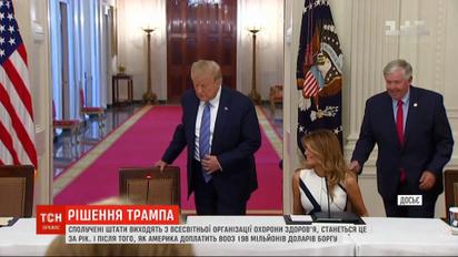 США официально сообщили ВОЗ, что выходят из членства организации