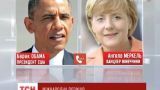 Барак Обама и Ангела Меркель обсудили в телефонном режиме ситуацию на Донбассе