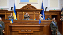 "Європа на вашому боці": у Верховній Раді встановили прапор ЄС