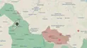Козача Лопань на карті