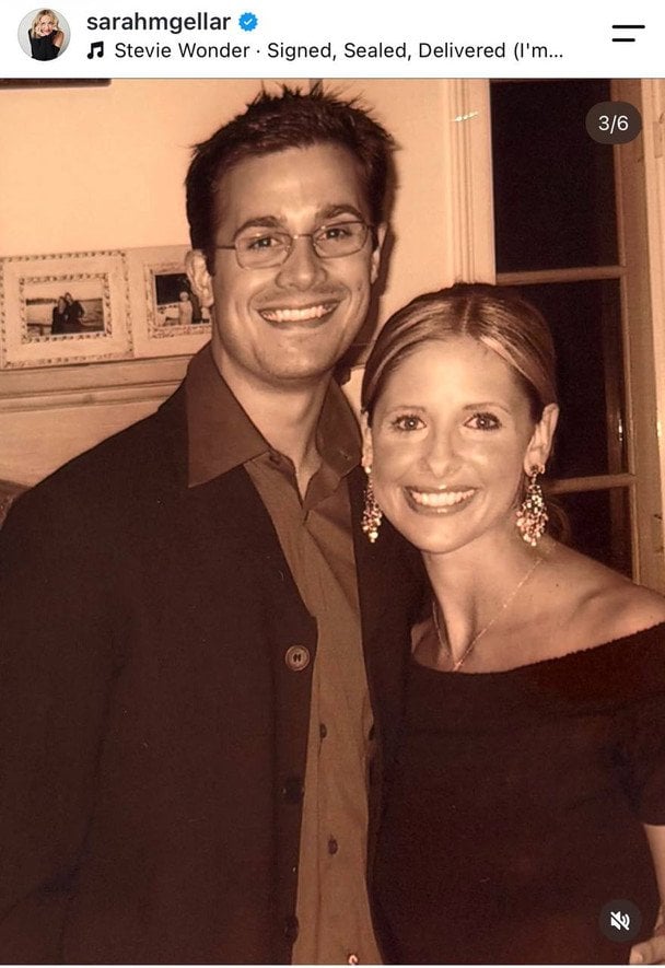 Сара Мішель Геллар і Фредді Принц-молодший, фото: instagram.com/sarahmgellar