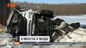 Вблизи Чернигова грузовик упал с моста в Десну: водитель погиб