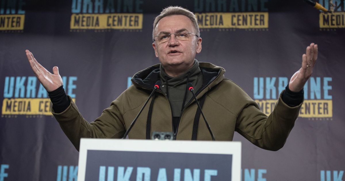 Мэр Львова Андрей Садовый