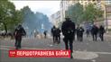 Мирное шествие демонстрантов в Париже закончилось жестокой дракой с полицией