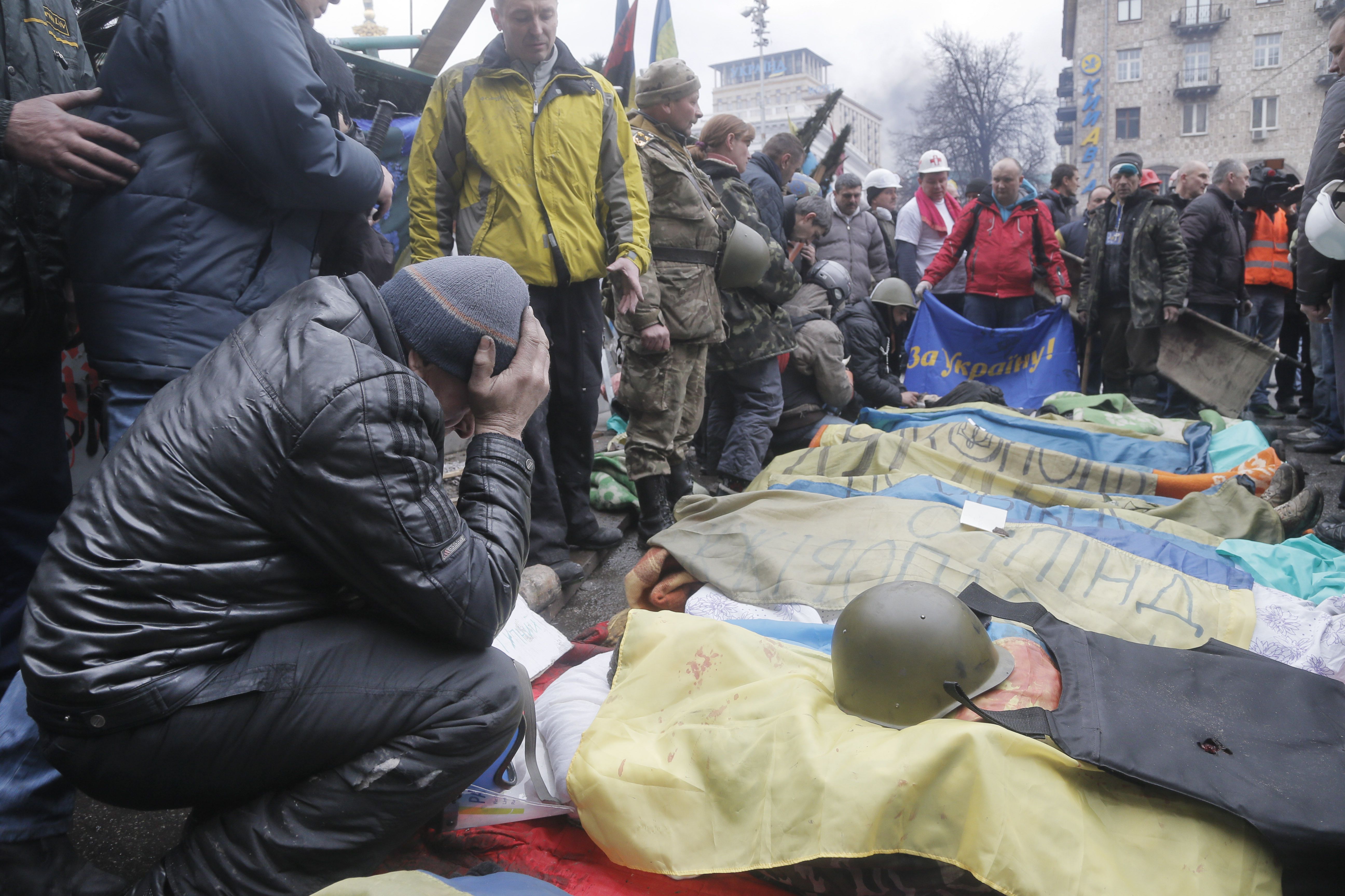 20 февраля в Украине День Героев Небесной Сотни / © Associated Press