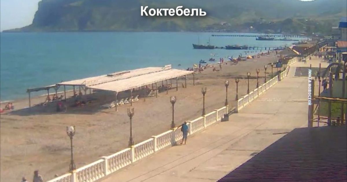 Пляжі окупованого Криму досі пустують