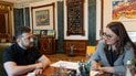 Володимир Зеленський і Юлія Свириденко