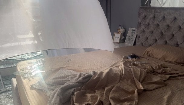 Обстріл 22-поверхівки у Києві