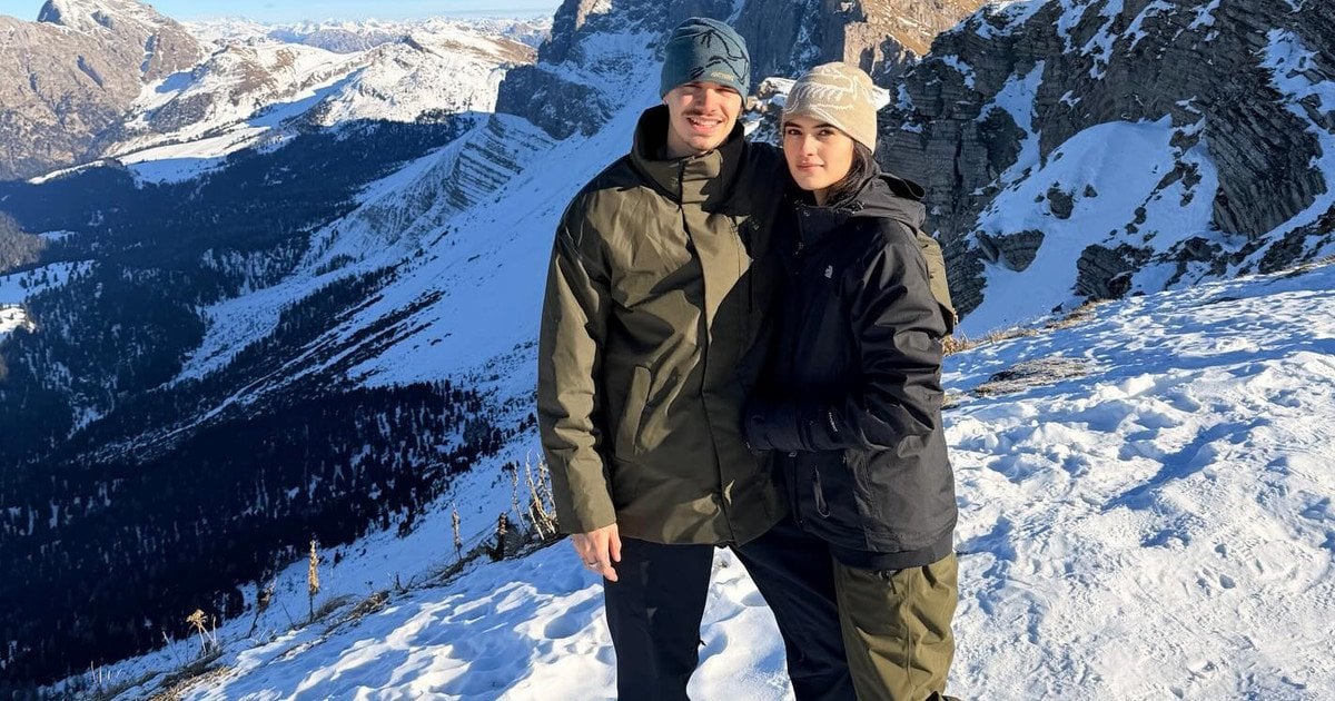 Ромео Бекхем з дівчиною Кім