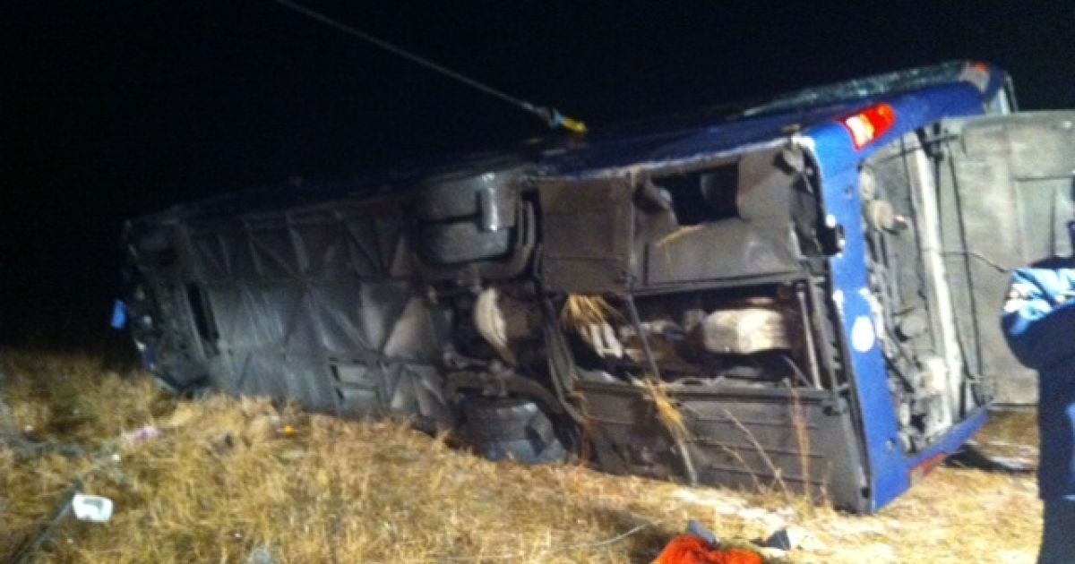 Боевики едут к месту ДТП