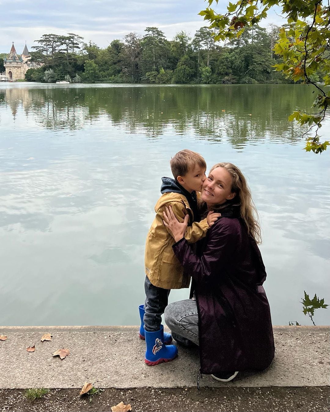 Елена Шоптенко с сыном / © instagram.com/alena_shoptенко