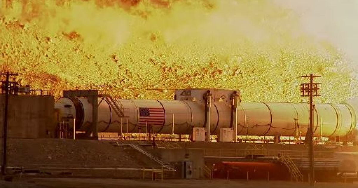 NASA испытало Space Launch System.