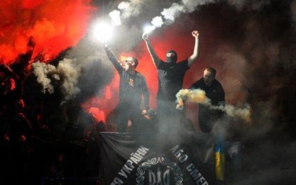 Фанаты "Шахтера" дали неонацистский заряд на матче чемпионата