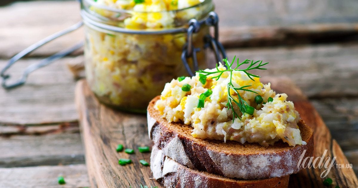 Форшмак або тартар із тюльки по-Одеськи