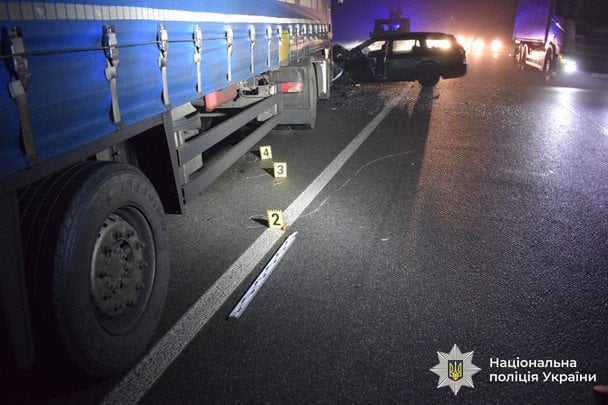 На місці аварії