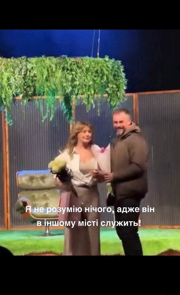 Олена Кравець з чоловіком / © instagram.com/lennykravets