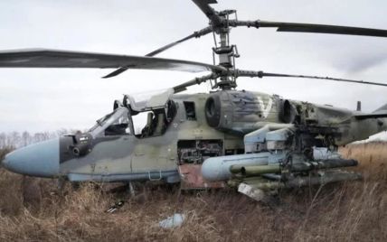 У Херсонській області ЗСУ за пів години збили два російських вертольоти Ка-52