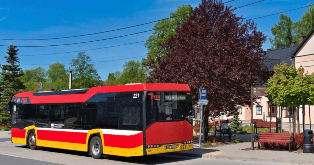 Автобус у місті Бєльсько-Бяла. Фото: Міська транспортна компанія Бєльсько-Бяла