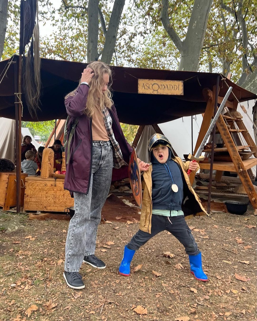 Елена Шоптенко с сыном / © instagram.com/alena_shoptенко