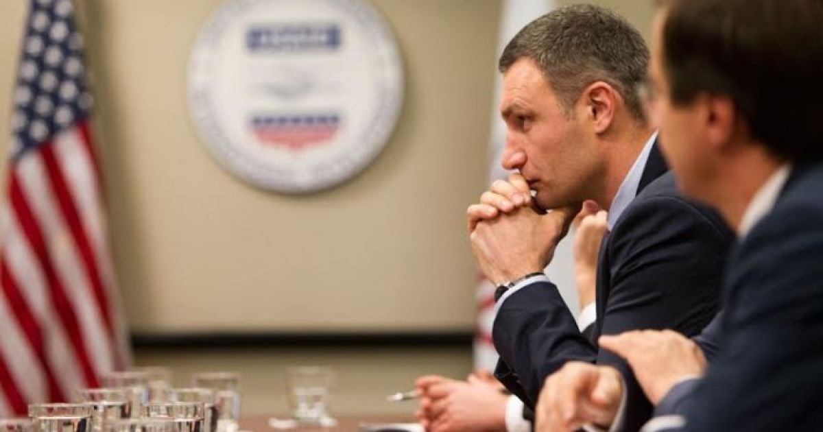 Кличко рассказал, о чем договаривался в США