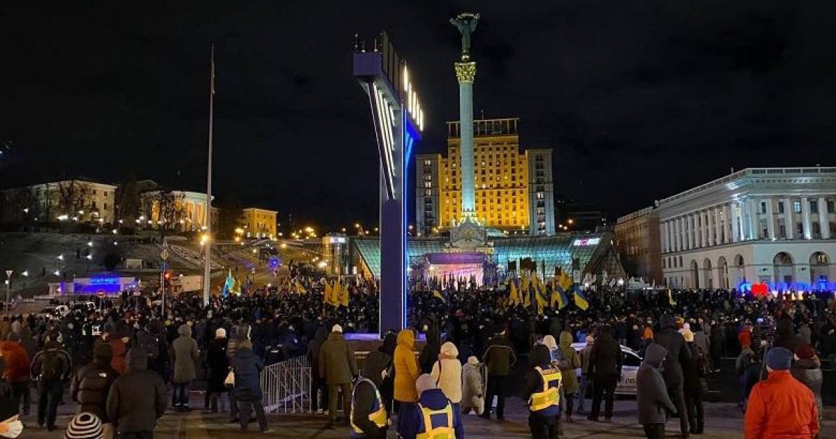 Ситуация в Киеве: в полиции заверили, что мероприятия в центре столицы прошли без нарушений