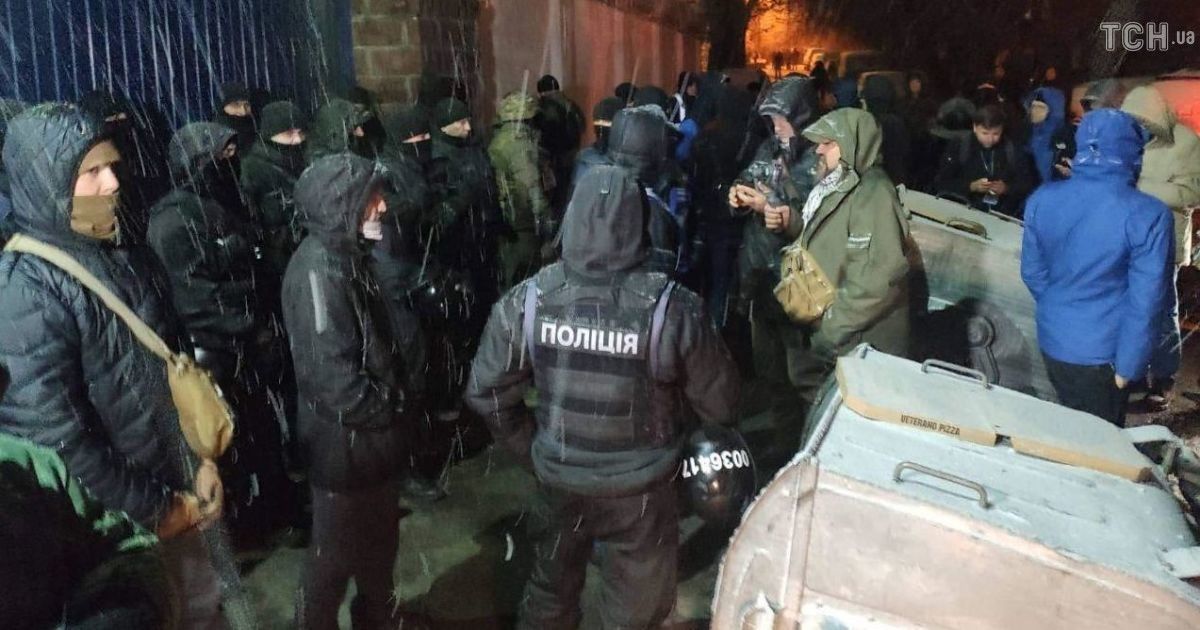 протест біля Лук'янівського СІЗО_1 / © Фото Наталії Нагорної/ТСН