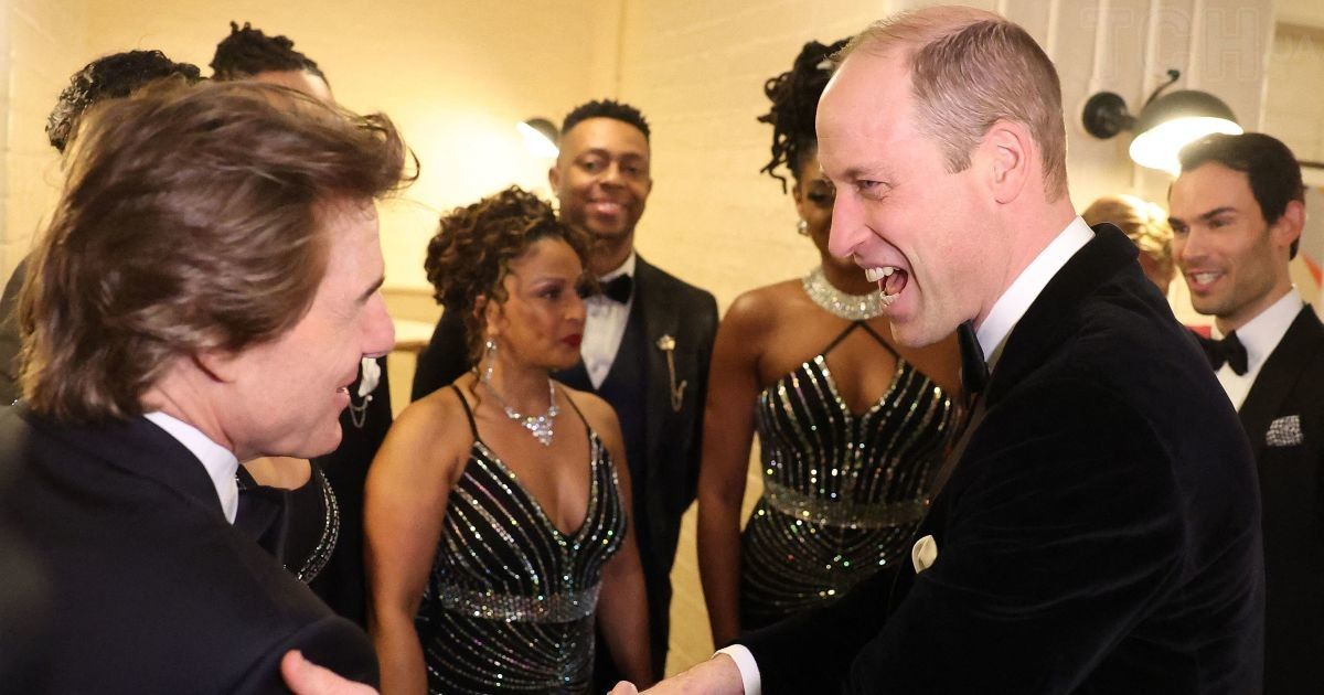 Том Круз и принц Уильям