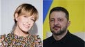 Елена Кравец и Владимир Зеленский