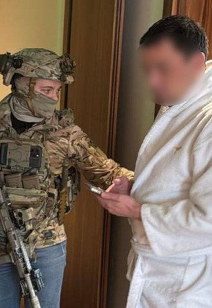 Объявление подозрения Владимиру Прокопиву