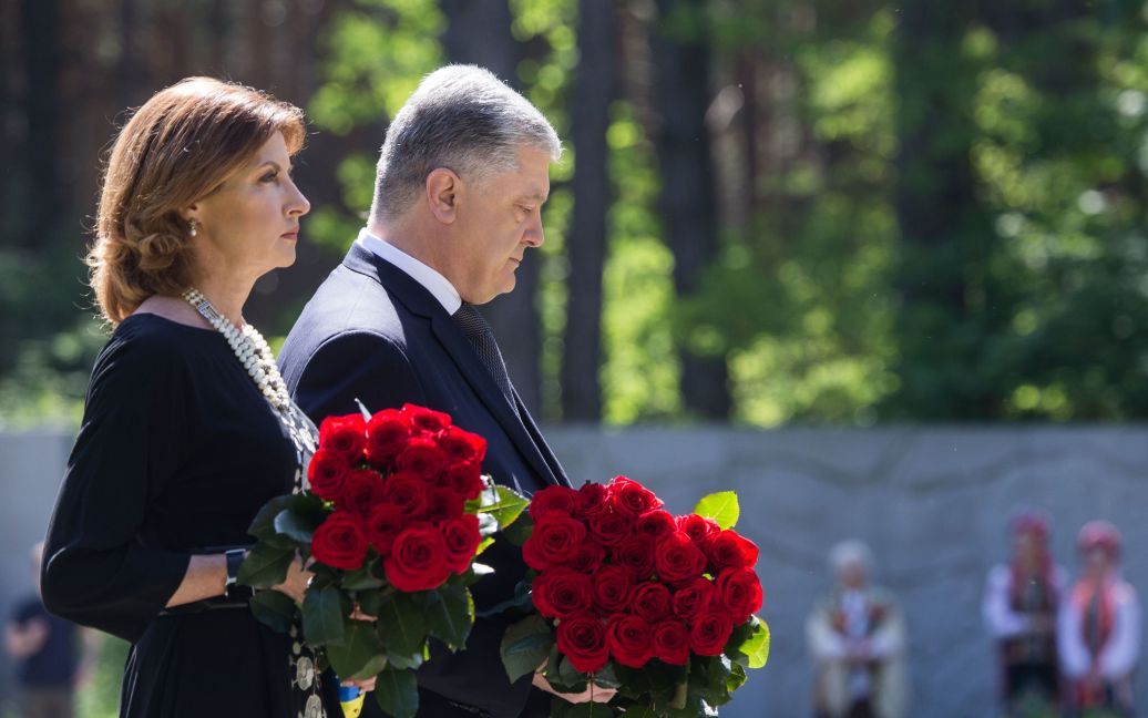 Порошенко почтил память жертв политических репрессий / © Сайт президента Украины