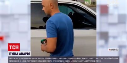 Новини України: у Бердянську нетверезий депутат наїхав на чоловіка – той перебуває у комі