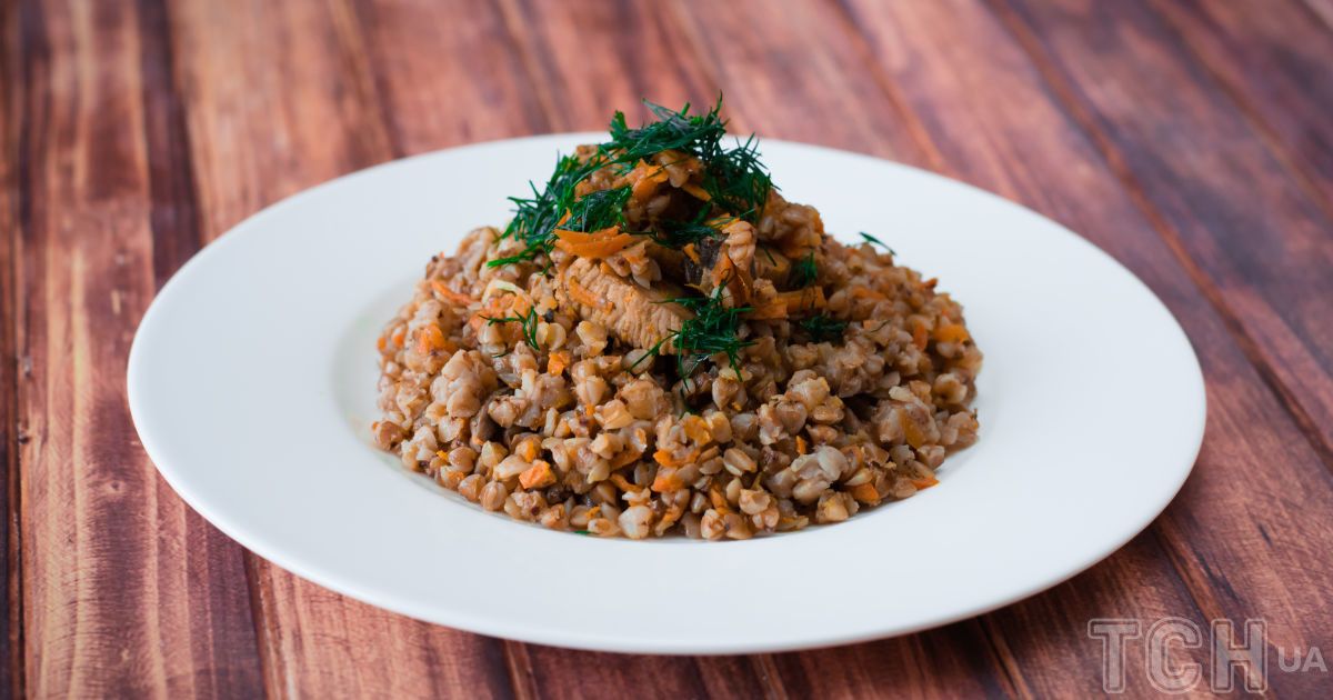 Гречка по-купечески с мясным фаршем