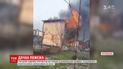 Три дачи сгорели во время пожара в днепровских плавнях в Херсонской области