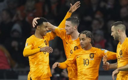Нидерланды одолели Ирландию и вышли на Евро-2024, Франция забила 14 голов Гибралтару (видео)