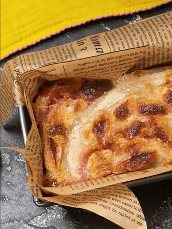 Банановый хлеб с клубникой и белым шоколадом instagram.comvalya__saenko