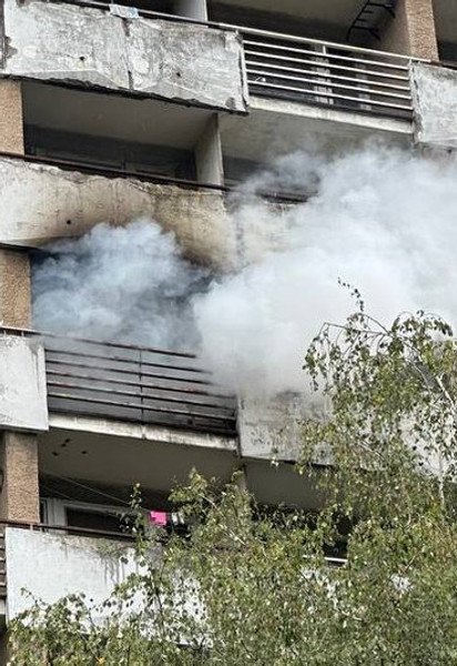 Пожежа у львівському готелі «Власта» 4 серпня