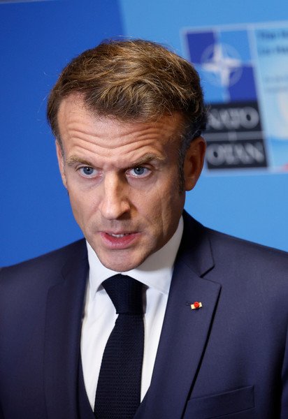 Президент Франции Эммануэль Макрон