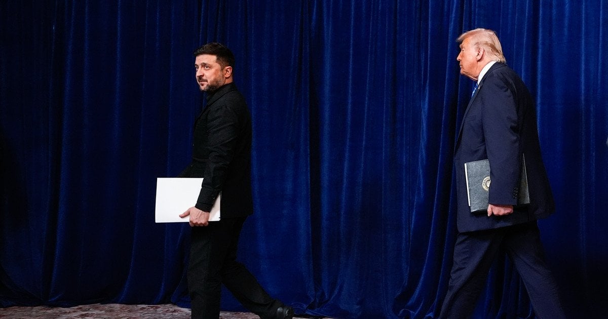 Володимир Зеленський та Дональд Трамп
