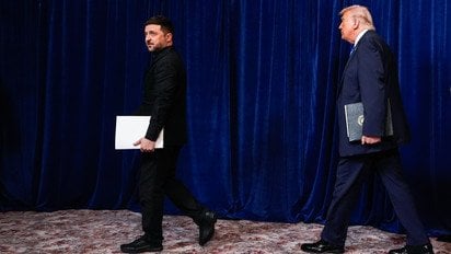 Володимир Зеленський та Дональд Трамп